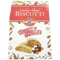 Coffaro's Baking Company Biscotti, Cranberry Almond, 6-Ounce (Pack of 3)