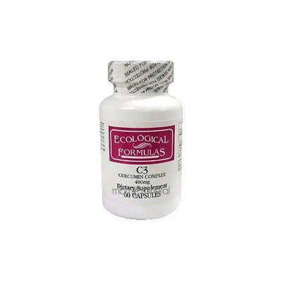 Ecological Formulas, C3 Curcumin Complex 400 mg 60 Capsules