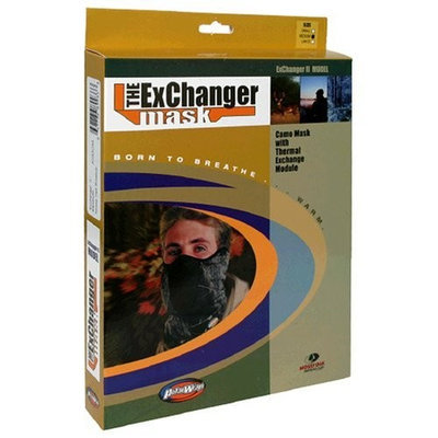 Polarwrap The Exchanger Mask, Exchanger II Model, Mossy Oak Breakup, Medium, 1 Mask