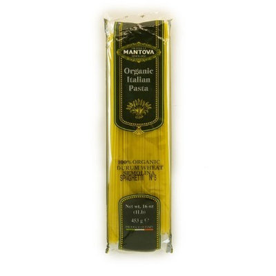 Mantova Italian Organic Pasta, 16-Ounce Bags (Pack of 10)