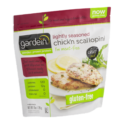 Gardein Chick'n Scallopini Lightly Seasoned - 4 CT