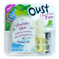 Oust Odor-Free Fan, Outdoor Scent, 1 each