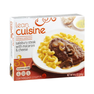 Lean Cuisine Culinary Collection Salisbury Steak with Macaroni & Cheese