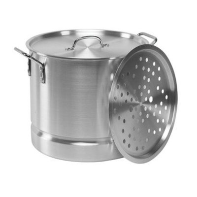 IMUSA Tamale/Seafood Steamer - Aluminum (20 qt.)