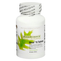 FoodScience of Vermont Olivir 15 500 mg Dietary Supplement Tablets