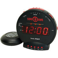 Sonic Boom Sonic Alert Boom Alarm Clock BB500SS