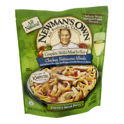 Newman's Own Chicken Fettuccini Alfredo Complete Skillet Meal For Two