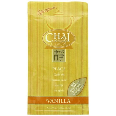 Serenity Chai Vanilla Tea Latte, 1.25-Ounce Packets (Pack of 25)