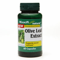 Mason Natural Olive Leaf Extract, Capsules, 60 ea