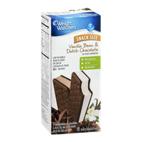 Weight Watchers Ice Cream Sandwiches Vanilla Bean & Dutch Chocolate - 8 CT