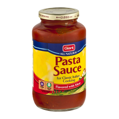 Giant All Natural Flavored with Meat Pasta Sauce