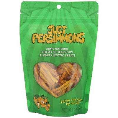 Just Tomatoes, Etc Just Tomatoes Just Persimmons, 4 Ounce Pouch (Pack of 4)