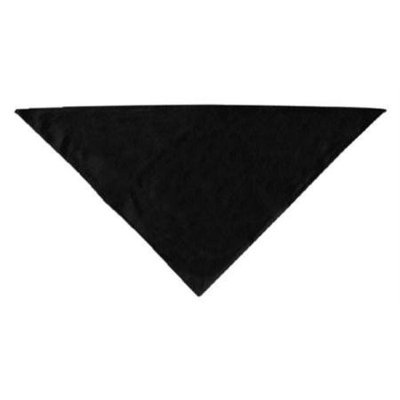 Pet Products Dog Supplies Plain Bandana Black Large