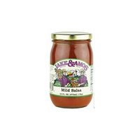 Jake & Amos Mild Salsa 16oz (Two Jars)