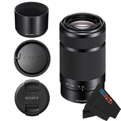 Pixibytes Sony E-Mount 55-210mm F4.5-6.3 Lens for ILCE-7, ILCE-7R, ILCE-7S, NEX-3, NEX-5, NEX-C3, NEX-5N, NEX-7, NEXF3, NEX5R, NEX