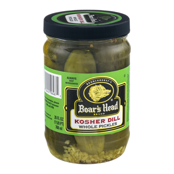 Boar's Head Kosher Dill Whole Pickles Reviews 2019