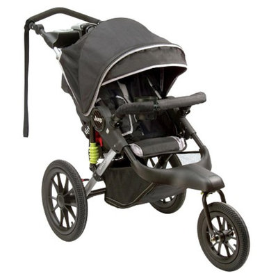 Adventure Jogging Stroller - Jet Black by Jeep