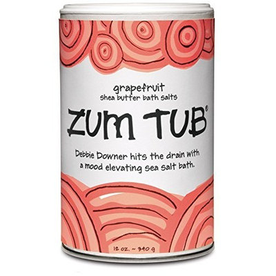 Indigo Wild Zum Tub Bath Salts, Grapefruit, 12 Ounce