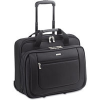 Solo PT1364 Rolling Laptop Portfolio 17inx9inx14in Black