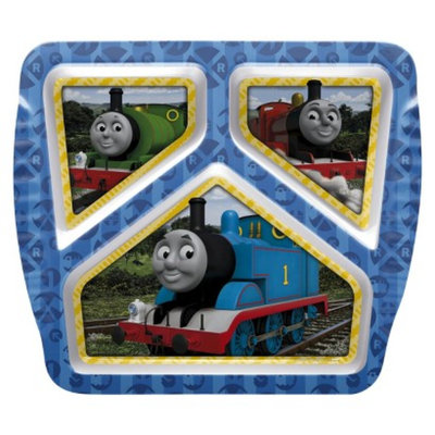Zak Designs ZAK Blue Thomas The Train Dnnr Plt