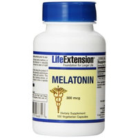 Life Extension Melatonin, 300 Mcg, 100 Capsules