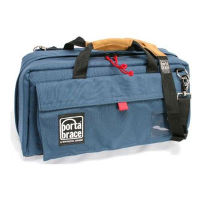 Portabrace Large Compact HD / Mini-DV Camera Case - Blue