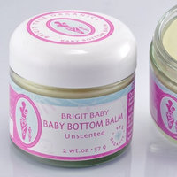 Brigit True Organics- Baby Bottom Balm, 2.0 oz. (95% ORGANIC)