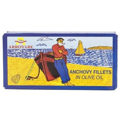 Arroyabe Anchovies in Olive Oil - 1 x 1 oz