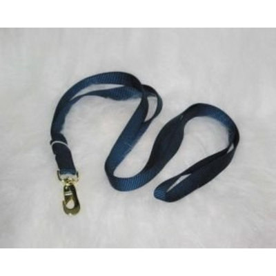 Hamilton Halter Company Nylon Lead with Snap Color: Navy