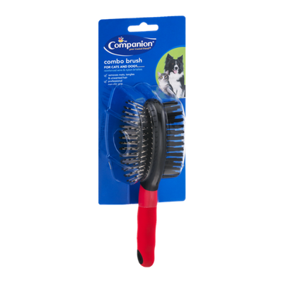 Companion Combo Brush for Cats and Dogs