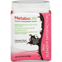 Metabolife Slender Satisfaction Chocolate Chunk Weight Management Shake Mix