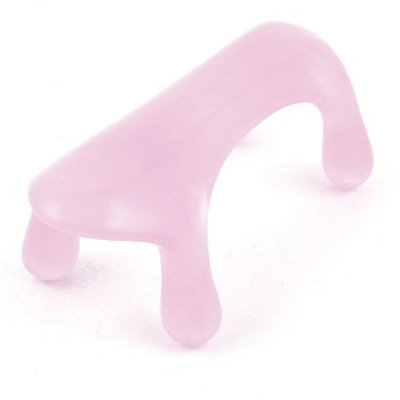 Portable Dog Design Body Stress Releasing Gua Sha Treatment Massager Pink