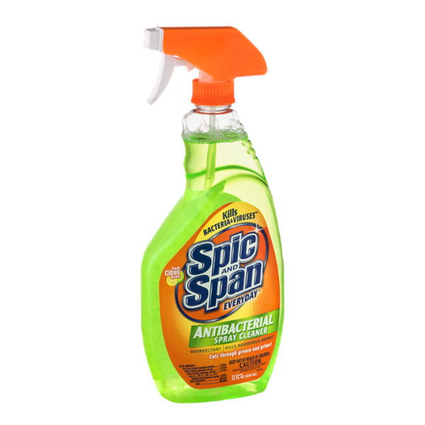 Spic and Span Everyday Antibacterial Spray Cleaner Fresh Citrus Scent