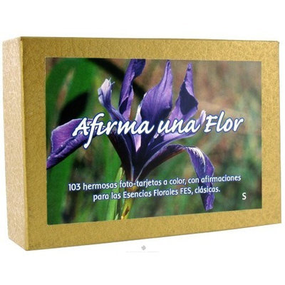 Flower Essence Services - Afirma Una Flor Affirmation Card Set Spanish - 103 Cards - CLEARANCE PRICED