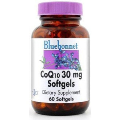BlueBonnet CoQ-10 Vegetarian Softgels, 30 mg, 60 Count