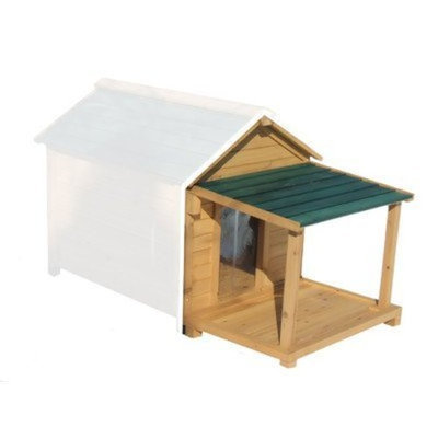 Premium Pet PD100 Porch and Deck ONLY for Insulated Dog Houses Size: Medium (18