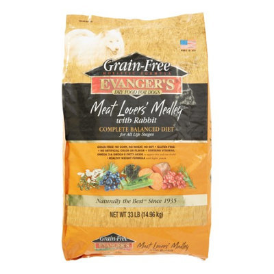 Phillips Feed & Pet Supply Evangers Grain Free Meat Lover's Medley with Rabbit Dry Dog Food