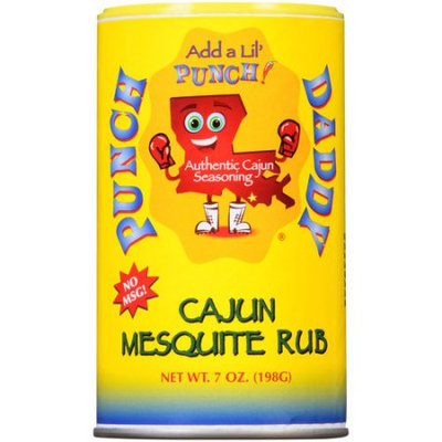 Punch Daddy Cajun Mesquite Seasoning, 7 oz