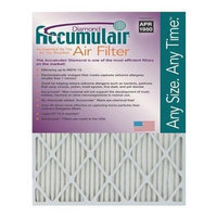 20x34x1 (19.5 x 33.5) Accumulair Diamond 1-Inch Filter (MERV 13) (2 Pack)