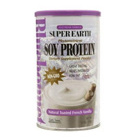 Super Earth Phytonutrient Soy Protein Powder - Natural Toasted French Vanilla Bluebonnet 1.1 lbs Powder