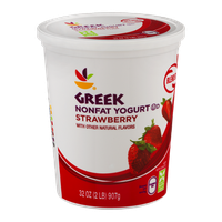 Ahold Greek Nonfat Yogurt Strawberry