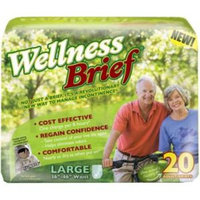 12 Hours Adult Incontinence Wellness Briefs- XLarge