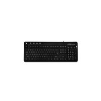 Compucessory COMPUCESSORY Corded Keyboard, 18-5/8x7-1/2x1-1/3, Black