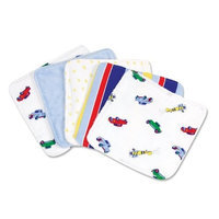 Trend Lab Set of 5 Wash Cloth, Baby Barnyard