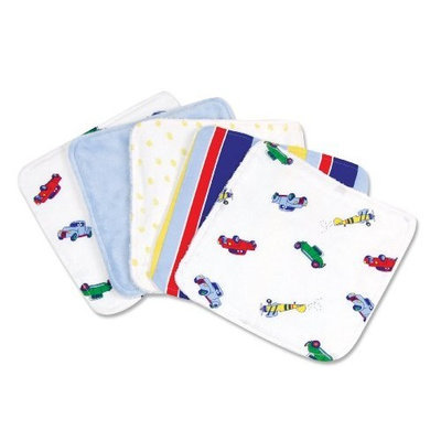 Trend Lab Set of 5 Wash Cloth, Baby Barnyard