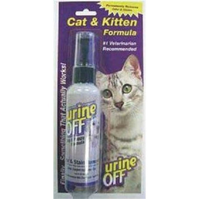 Urine off CUOPT4008 Urine off Cat/Kitten Spray, 4-Ounce