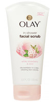 Olay White Strawberry & Mint In-shower Facial Scrub