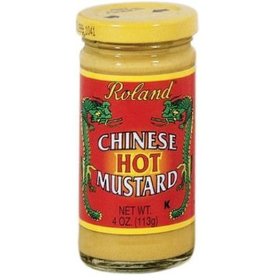 Roland Chinese Hot Mustard, 4-Ounce (Pack of 6)