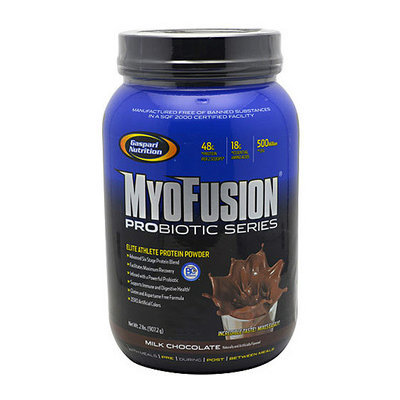 Gaspari Nutrition MyoFusion Probiotic Series Milk Chocolate Protein Powder
