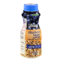 Lifeway Kefir Cultured Lowfat Milk Smoothie Blueberry Maple With Oats